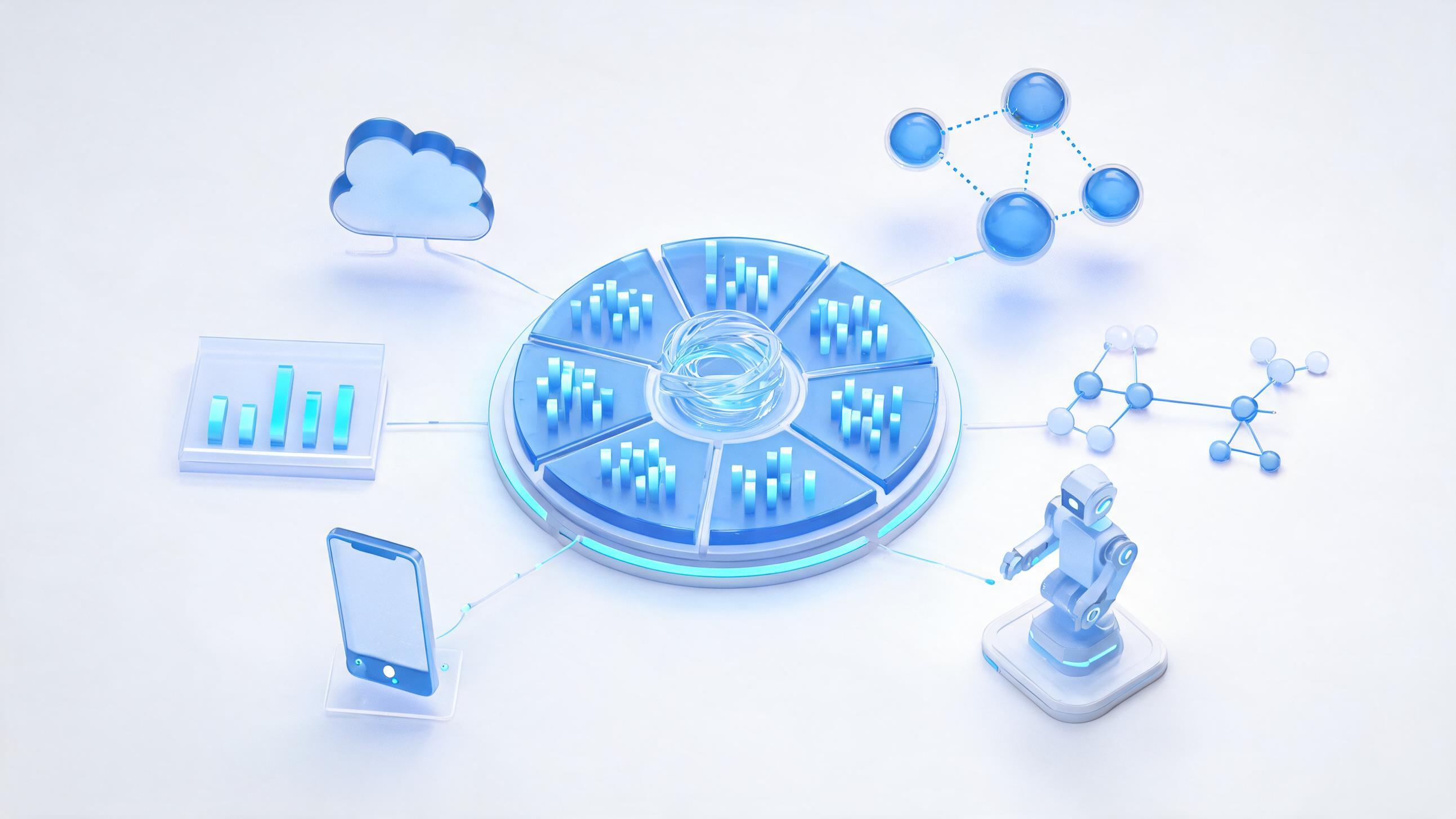 全面预算管理数字化趋势示意图