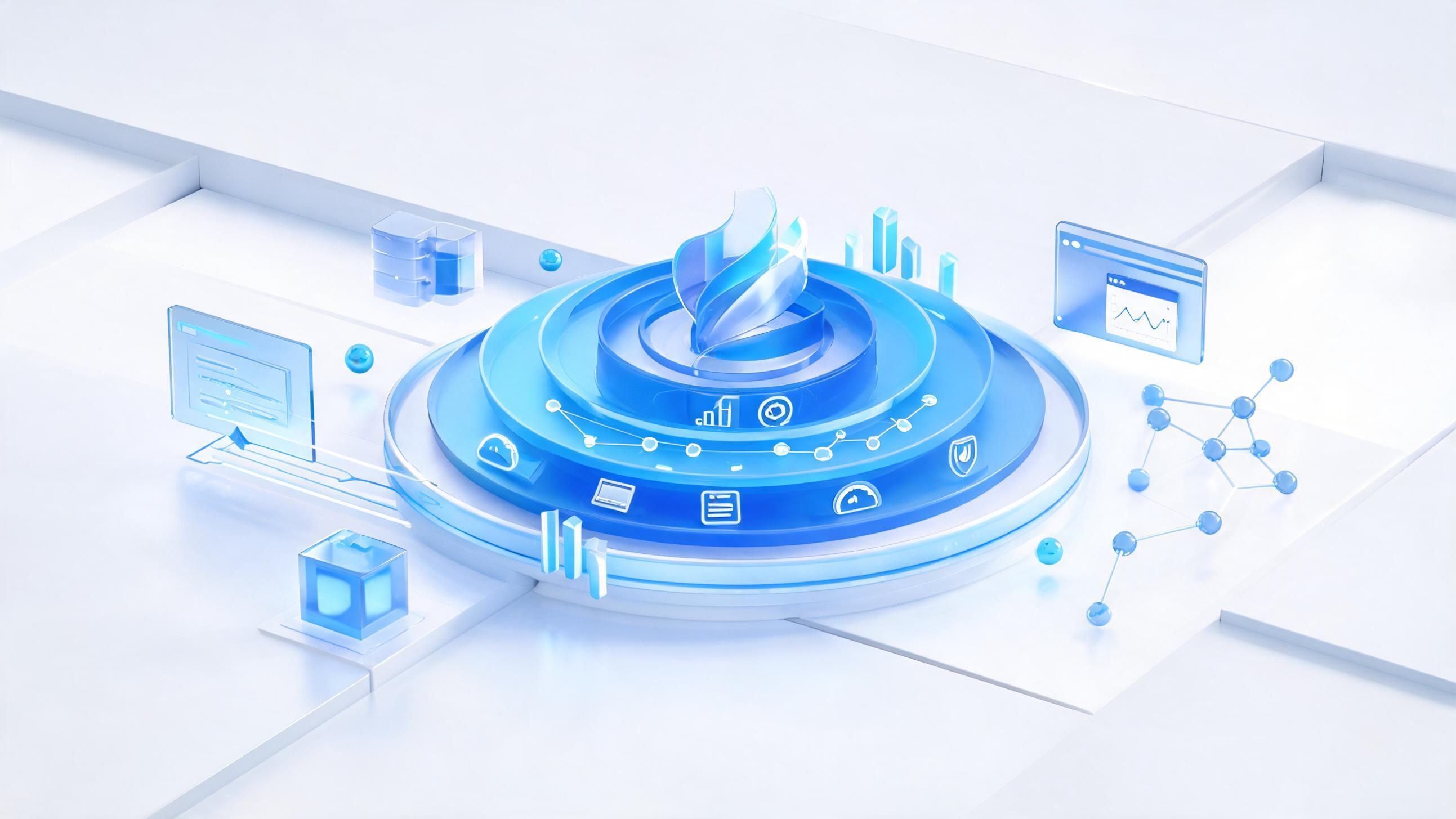 Oracle Fusion ERP报表模块功能架构示意图