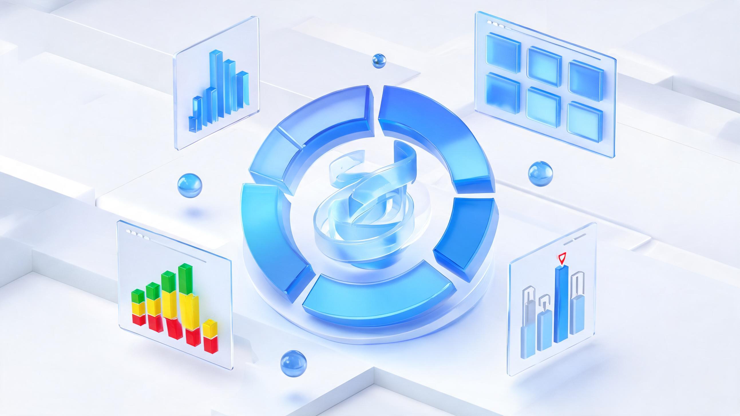 Excel财务报表分析仪表板示例
