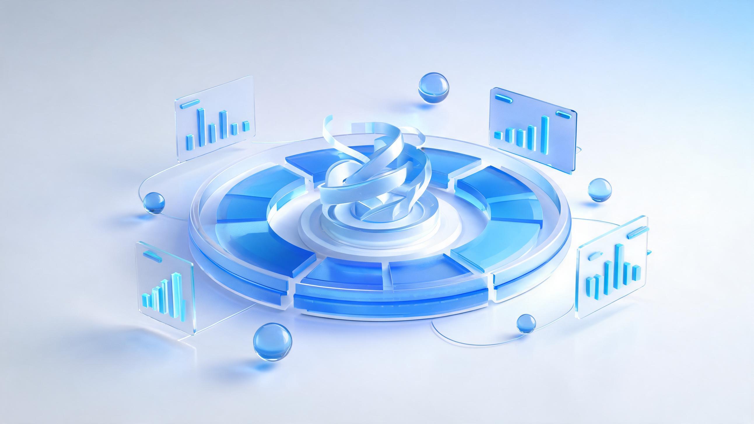 全面预算管理系统战略KPI分解示意图