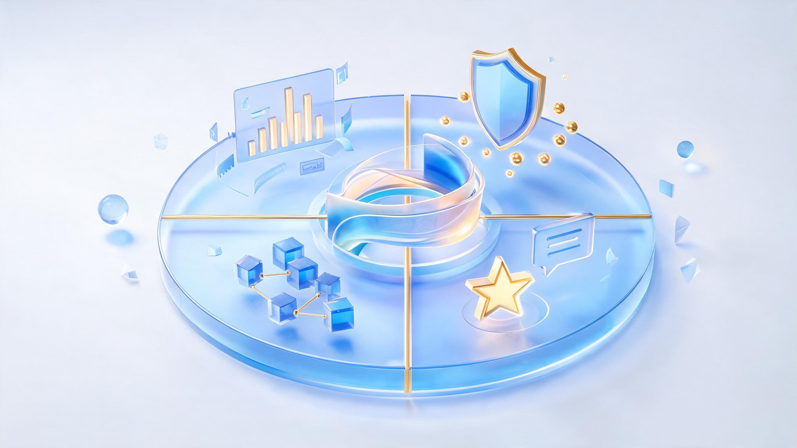 管报软件选型四维对比分析图