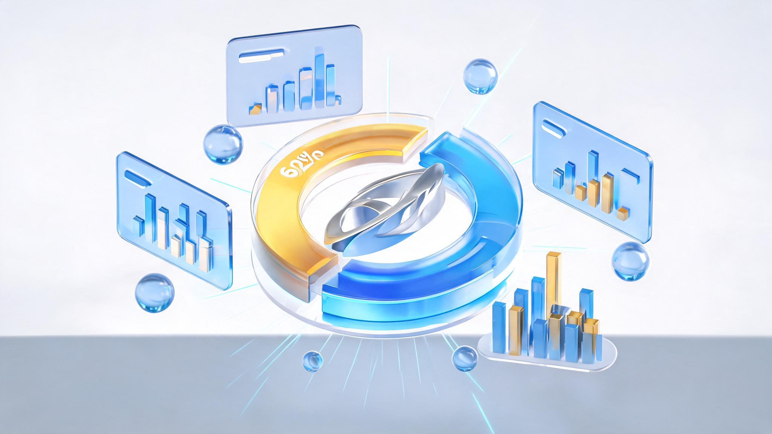 软件科技公司全面预算管理仪表盘